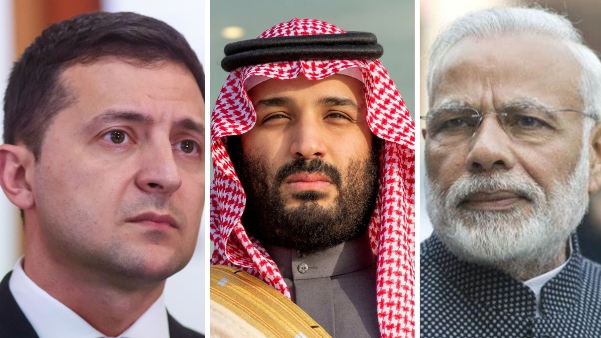 जेलेंस्की, मोहम्मद बिन सलमान और नरेंद्र मोदी