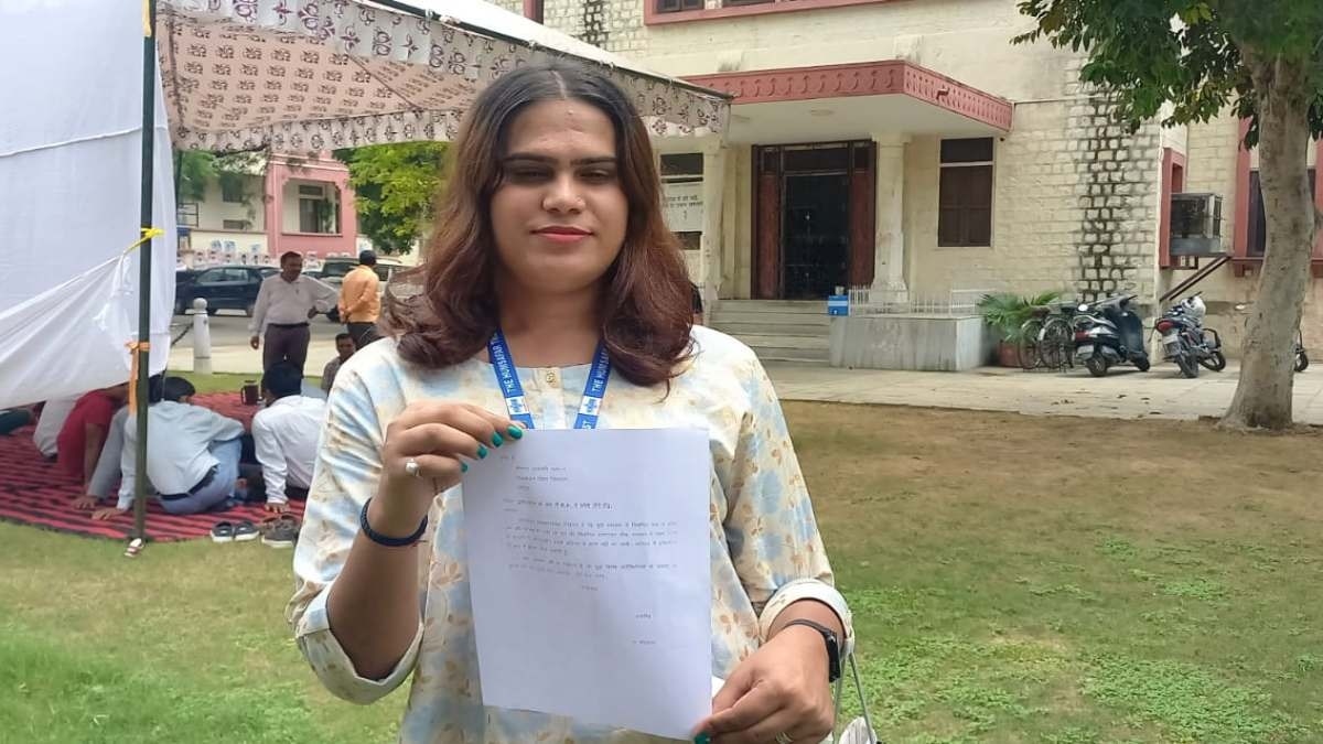 राजस्थान यूनिवर्सिटी में दाखिला लेने वाली पहली ट्रांसजेंडर नूर शेखावत
