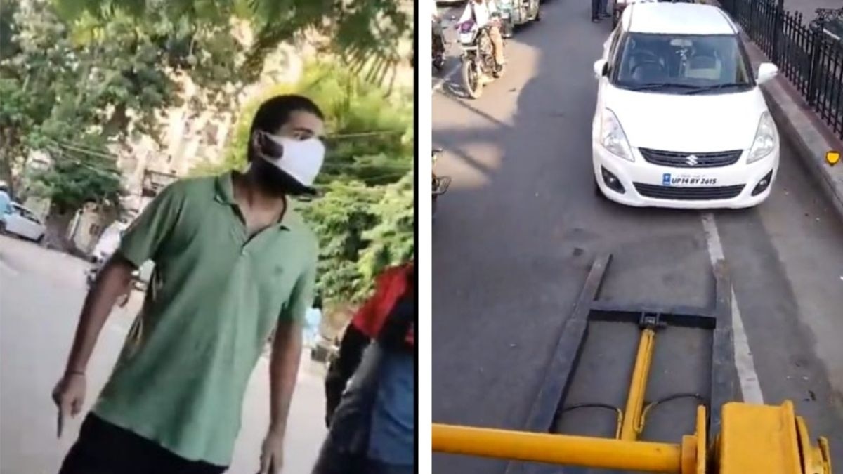'थाने में चार थप्पड़ खाएगा, तब छोड़ेगा गाड़ी...' लखनऊ में नो पार्किंग से कार उठाने पर जज के बेटे का हंगामा