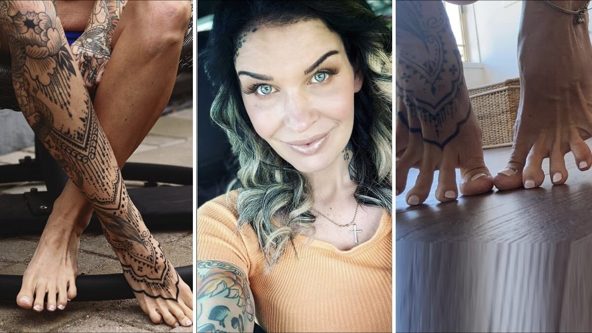 पैरों की तस्वीरें बेच लाखों रुपये की कमाई कर रही महिला (तस्वीर- Instagram)