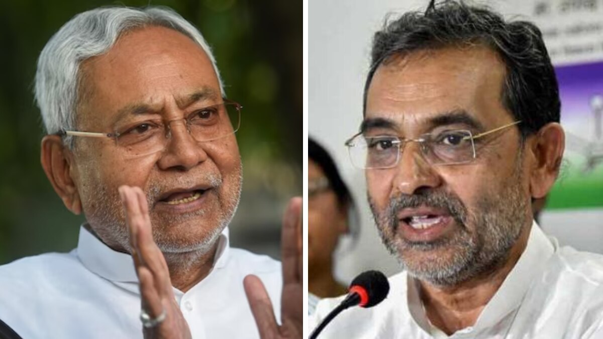 बिहार के मुख्यमंत्री नीतीश कुमार और उपेंद्र कुशवाहा. (File Photo)