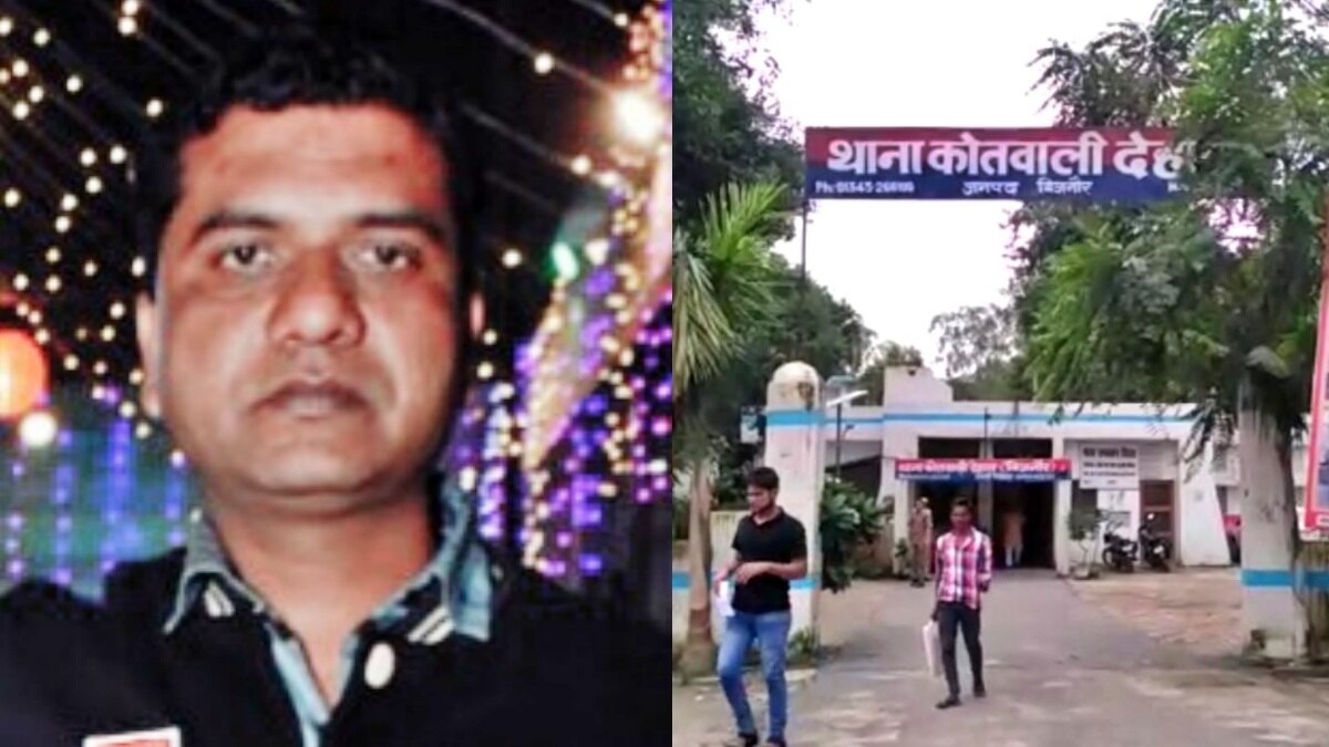 बिजनौर: आरोपी की मौत के बाद गांववालों ने पुलिस को दौड़ाया 