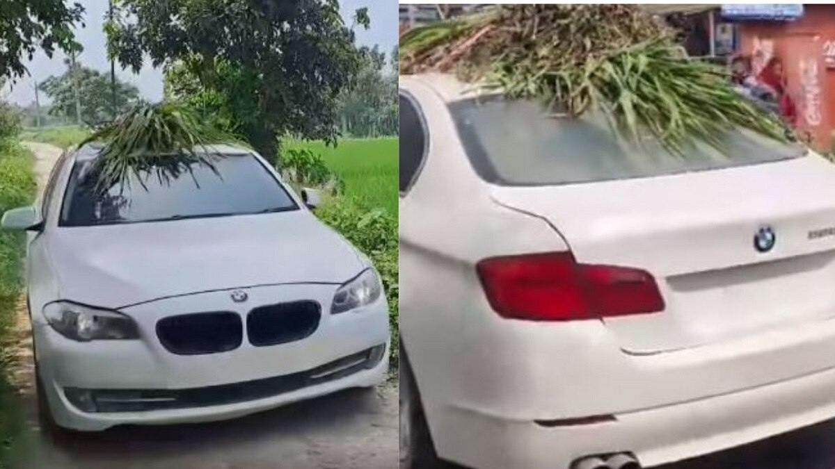 BMW से चारा ढोता है बिहार का किसान