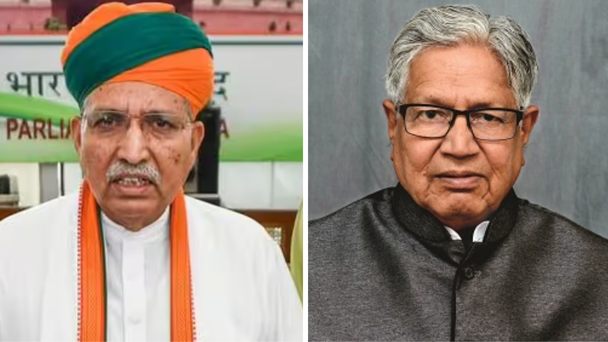 केंद्रीय मंत्री अर्जुन राम मेघवाल और विधायक कैलाश मेघवाल