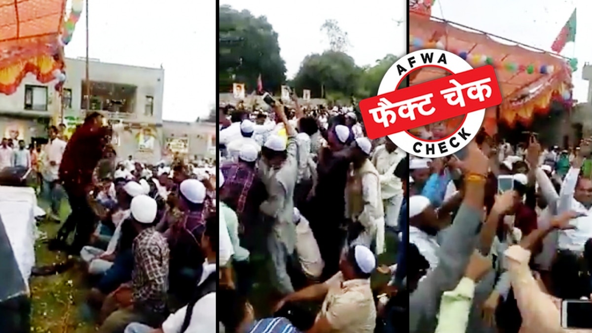 ये वीडियो जम्मू कश्मीर का नहीं बल्कि हरियाणा का है.