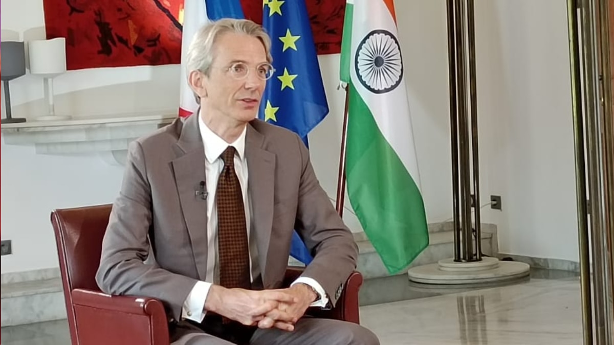 भारत में फ्रांस के राजदूत इमैनुएल लेनैन