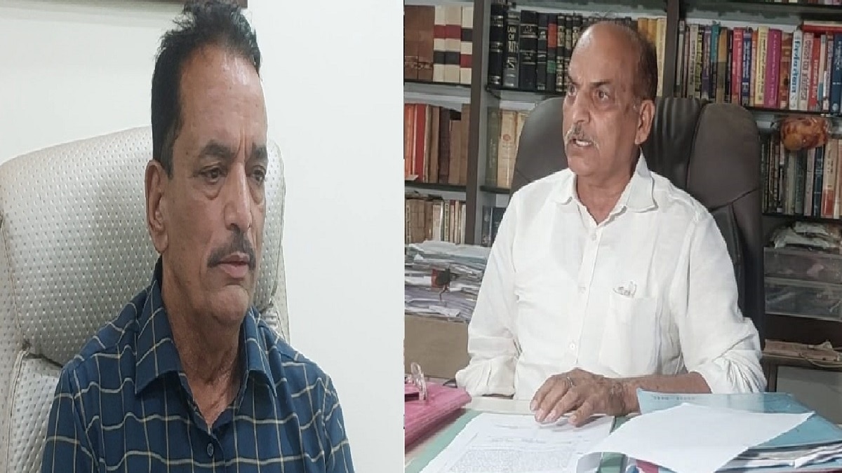 विधायक इंदु तिवारी और राजेंद्र तिवारी (बाएं से).