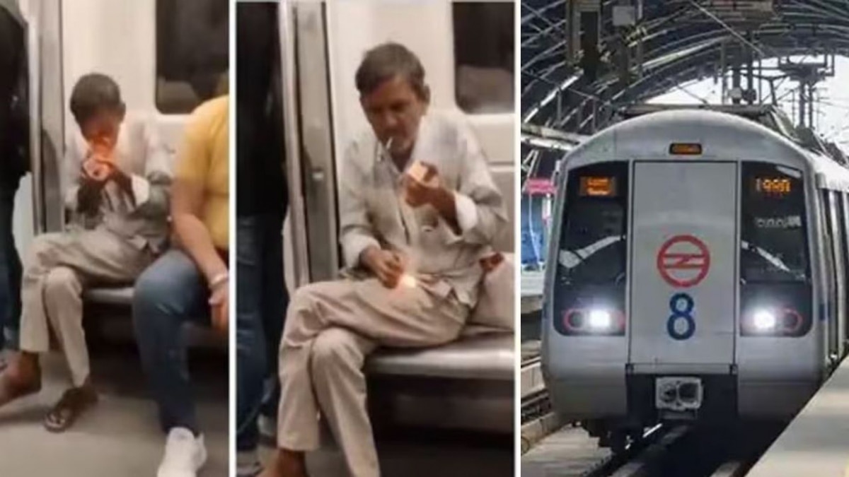 ट्रेन के अंदर बीड़ी पीने पर अब दिल्ली मेट्रो ने दी सफाई