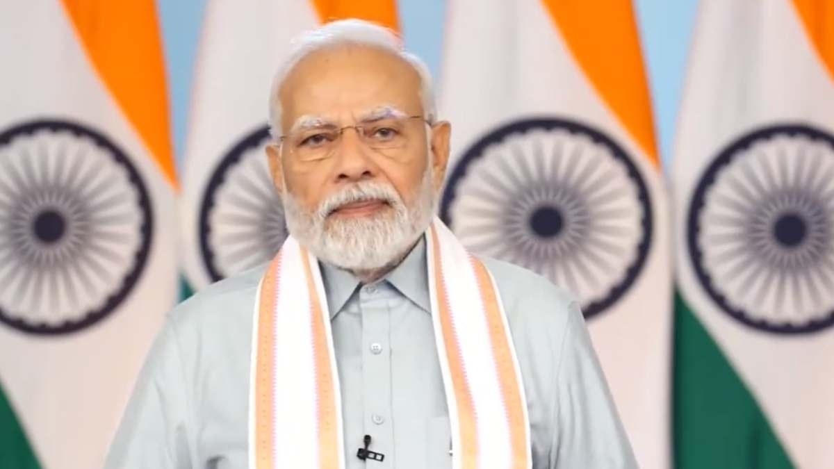 9वें रोजगार मेले के आयोजन के दौरान पीएम मोदी (फोटो सोर्स- स्क्रीनग्रैब)