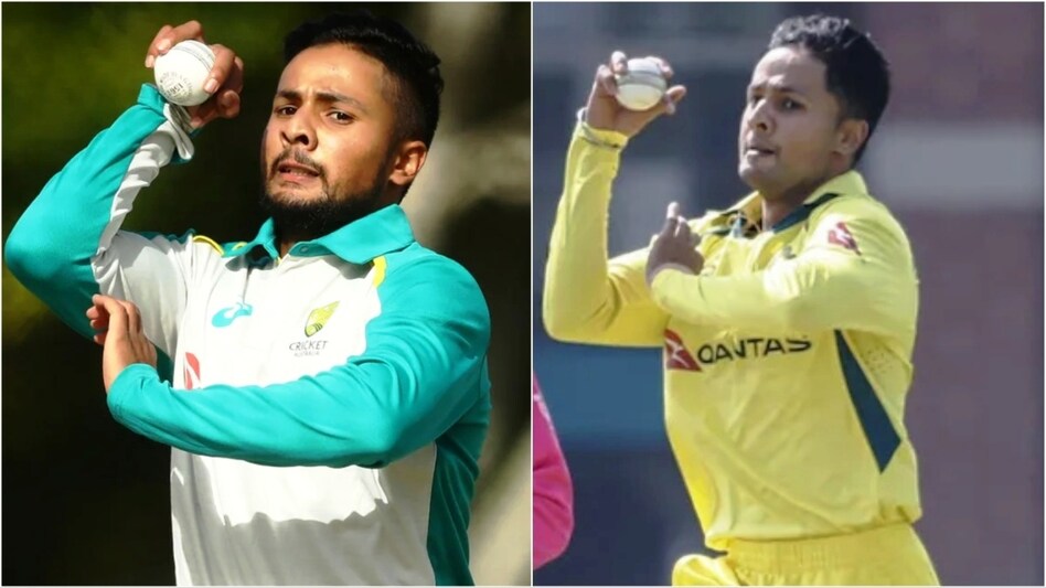 IND vs AUS 2023 Rajkot ODI: भारत के खिलाफ खेलने उतरा 'पंजाब' का ये खिलाड़ी... जानिए तनवीर संघा की कहानी - Indian Origin Tanveer Sangha whose Family Hails from Punjab Play against