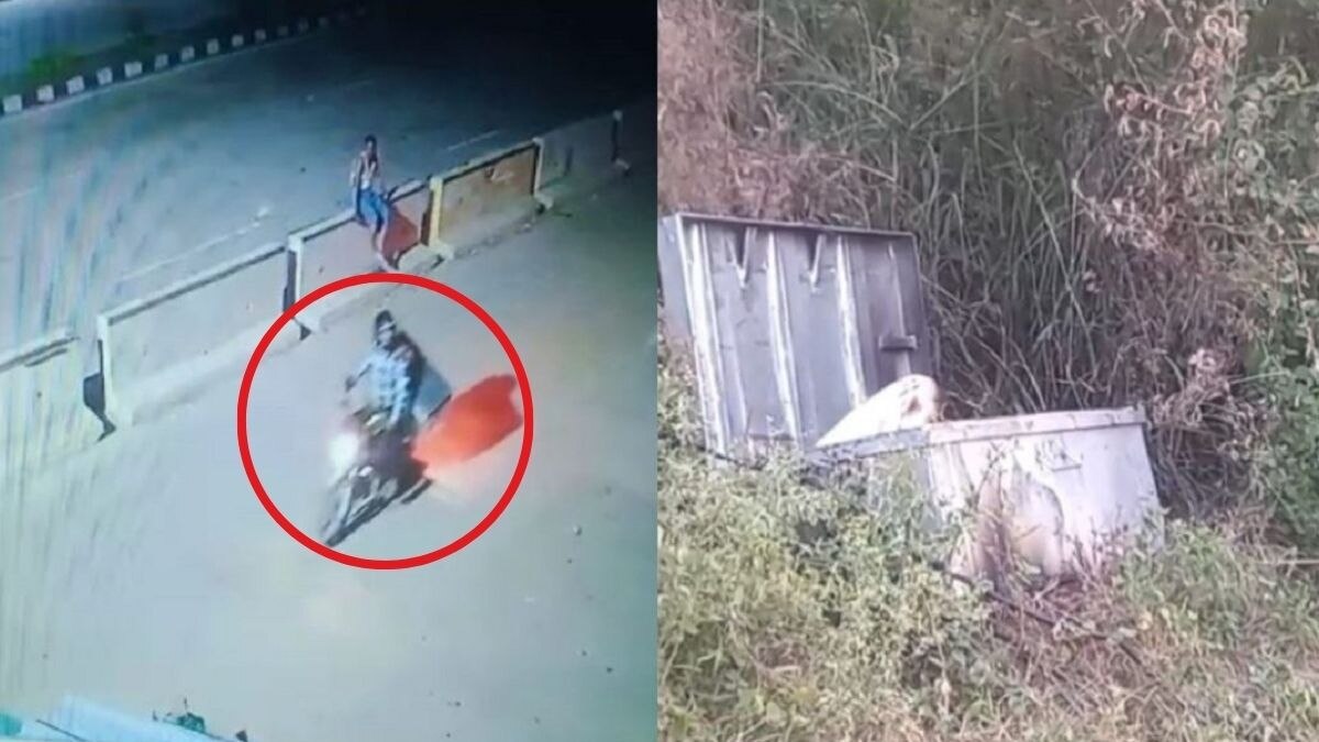 सीसीटीवी में कैद हुई कातिल की तस्वीर.