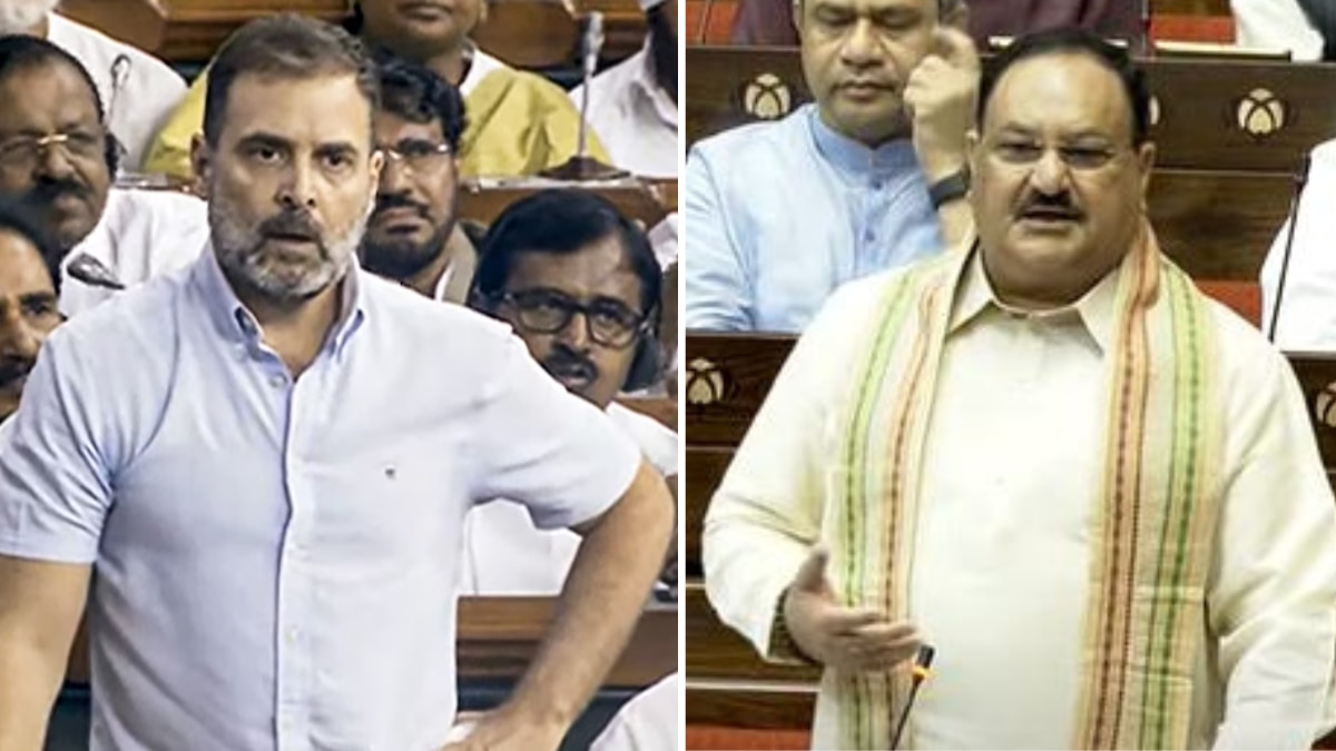 राहुल गांधी के सवाल पर जेपी नड्डा का जवाब 