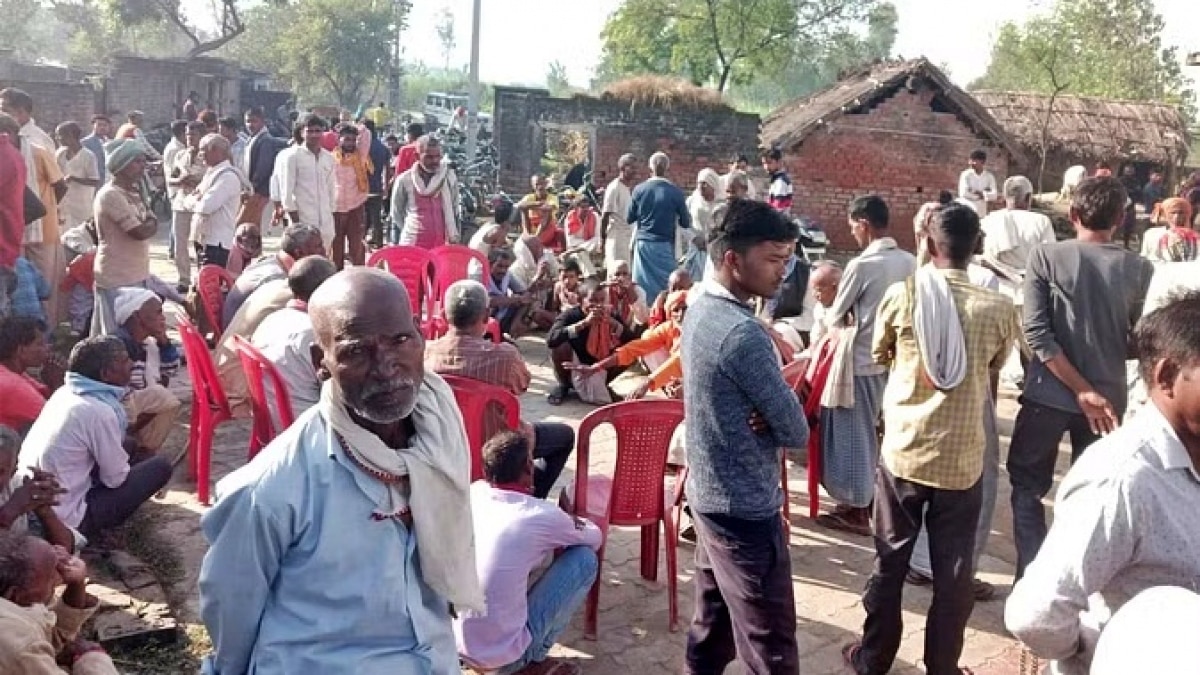 बहराइच: हादसे के बाद गांव में पसरा मातम 