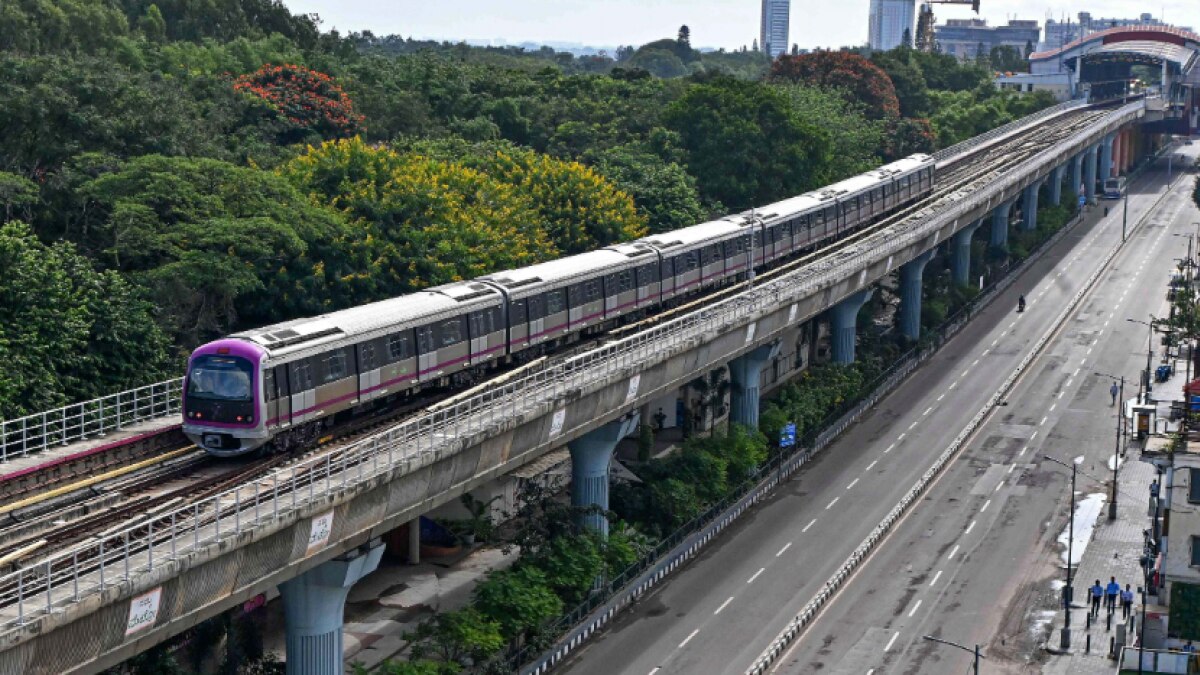 Bengaluru Metro Rails (Photo-PTI)