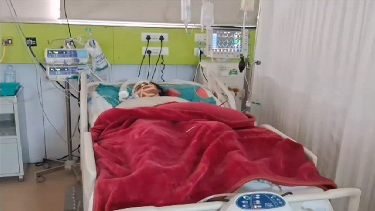 घायल छात्रा कीर्ति सिंह (Photo Aajtak).