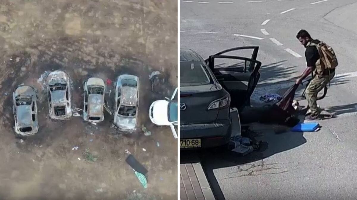 इजरायल में हमास की बर्बरता