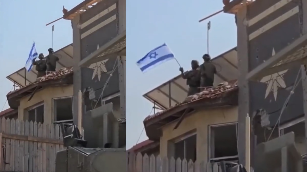 गाजा में इजरायली सैनिकों ने लहराया अपना झंडा, नेतन्याहू बोले- हमारे सामने करो या मरो की हालत!