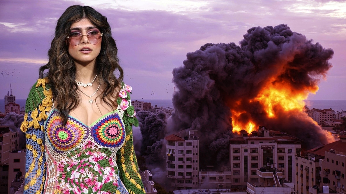 फिलिस्तीन को समर्थन देकर बेवजह 'खलीफा' बन रही हैं पोर्न स्टार मिया! VIDEO