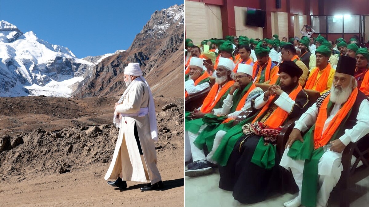 मुस्लिम वोट-बैंक के एक हिस्से के लिए चादर बिछा रहे हैं 'सूफी' मोदी