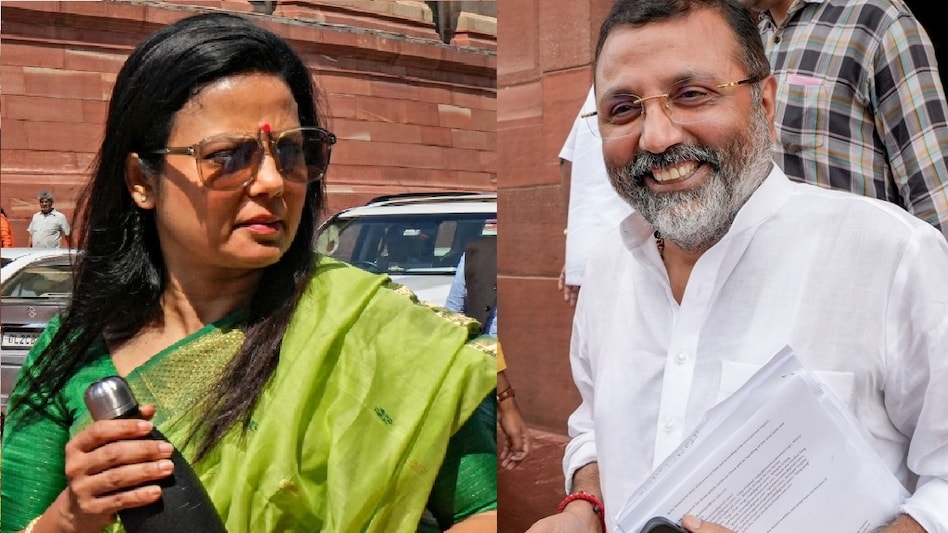mp mahua moitra 0 पैसे लेकर टीएमसी सांसद महुआ मोइत्रा ने संसद में पूछे सवाल', निशिकांत दुबे ने स्पीकर से की शिकायत - TMC MP Mahua Moitra took money from businessman Hiranandani and asked ...
