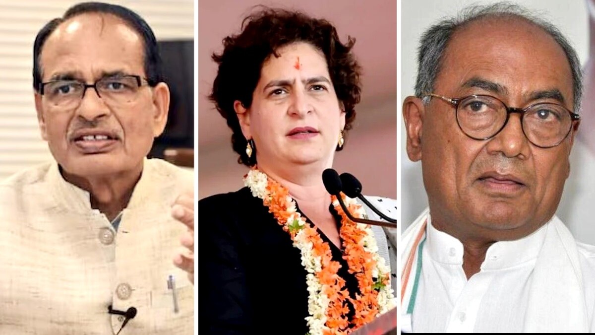 शिवराज ने दिग्विजय के बयान पर प्रियंका से मांगा जवाब. (फाइल फोटो)
