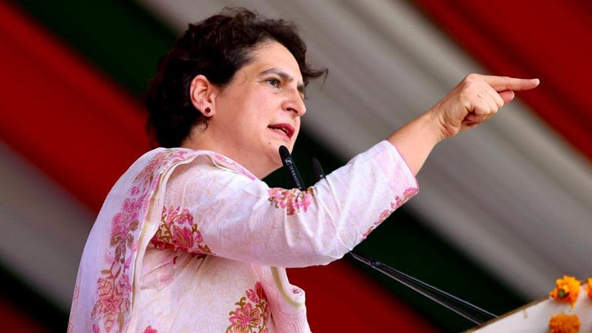 20 अक्टूबर को दौसा में रैली करेंगीं प्रियंका गांधी, ERCP को लेकर भाजपा को घेरने की तैयारी