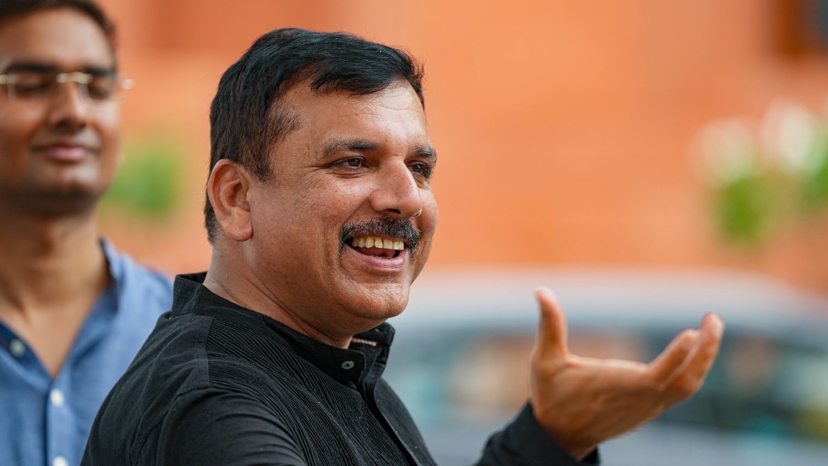 आम आदमी पार्टी के राज्यसभा सांसद संजय सिंह (फाइल फोटो)