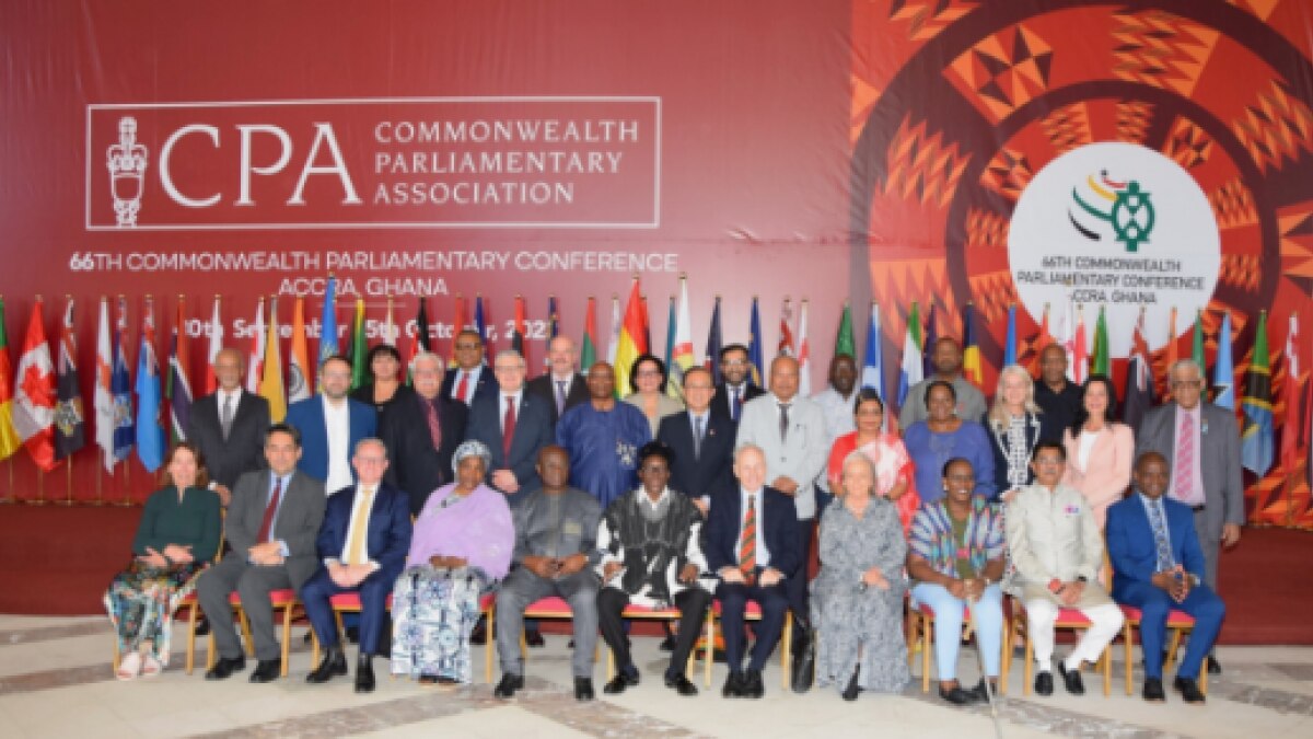 अफ्रीका के घाना में 66वें राष्ट्रमंडल संसदीय संघ का आयोजन हुआ