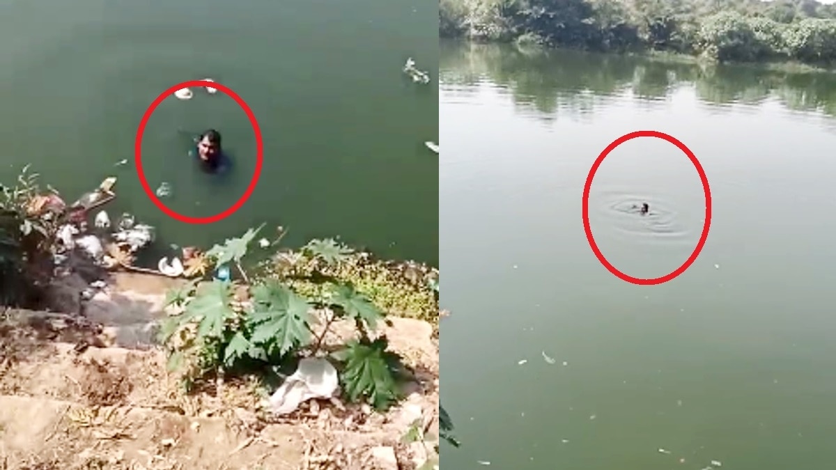 नदी पार करके भाग गया आरोपी. 