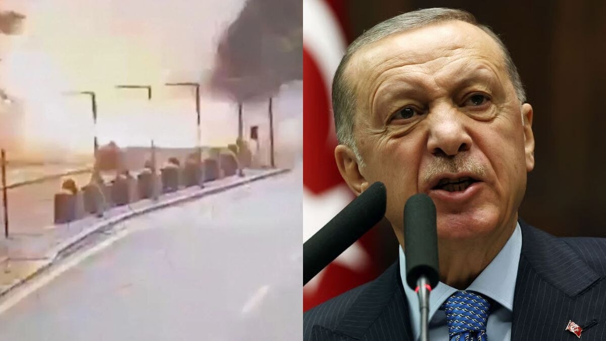 तुर्की में रविवार को संसद के बाहर हुआ आत्मघाती हमला 