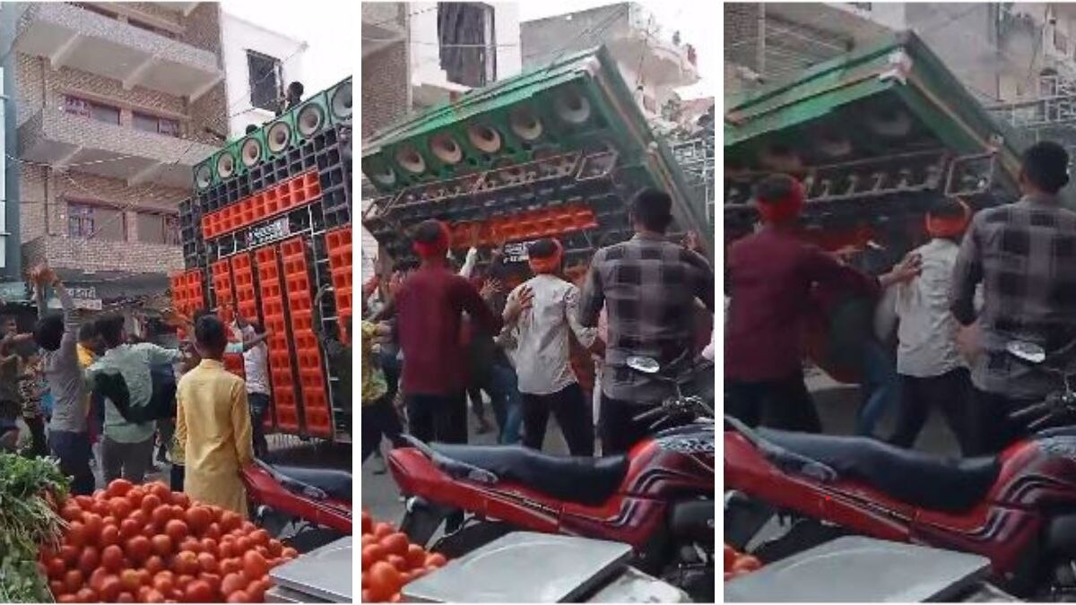 सोशल मीडिया पर वायरल हुआ वीडियो.