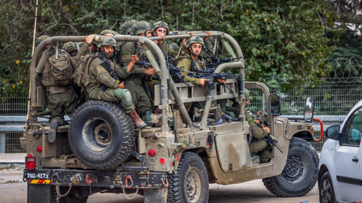 इजरायल में तैनात सैनिक (फोटो- टाइम्स ऑफ इजरायल)