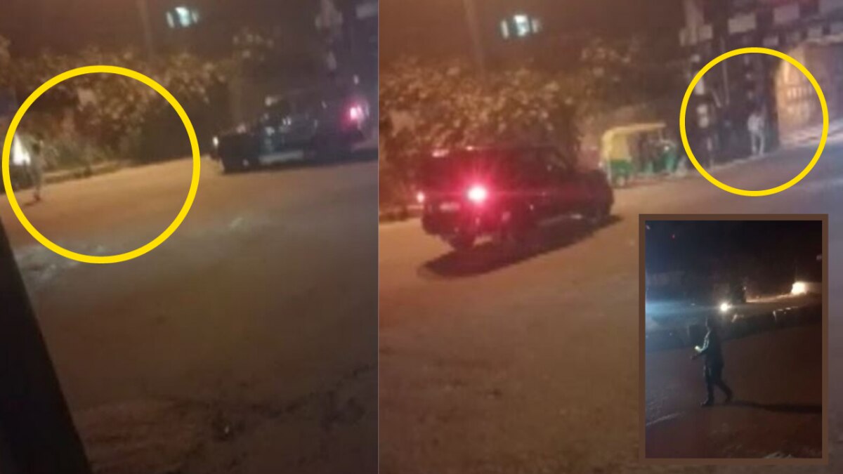 स्कर्पियो सवार ने शख्स को बुरी तरह रौंदा 