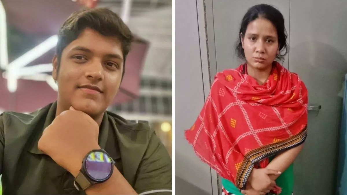 कानपुर: मृतक छात्र कुशाग्र और हत्यारोपी टीचर रचिता