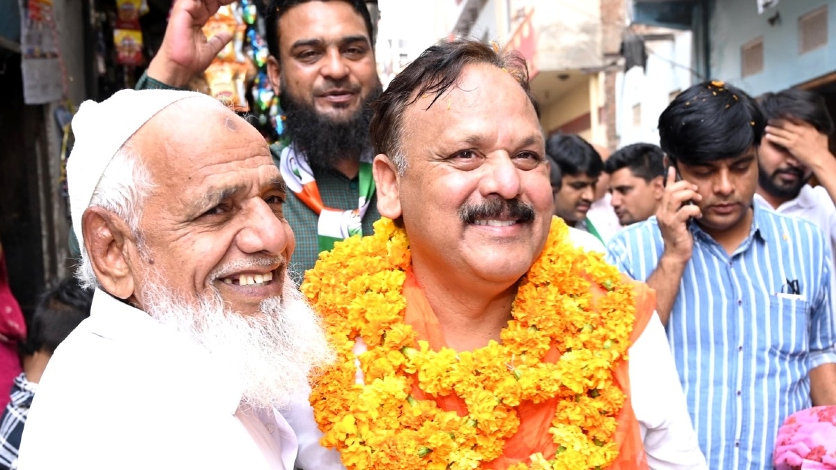 किशनपोल सीट से कांग्रेस प्रत्याशी अमीन कागजी. 