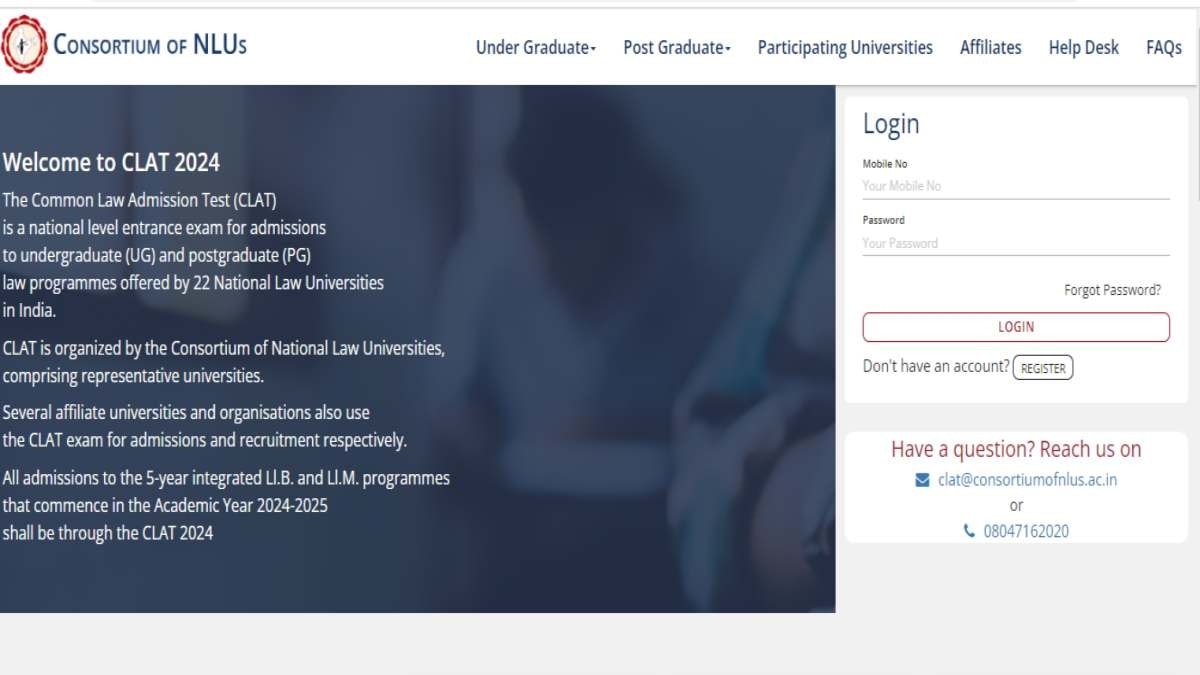 CLAT 2024 Registration