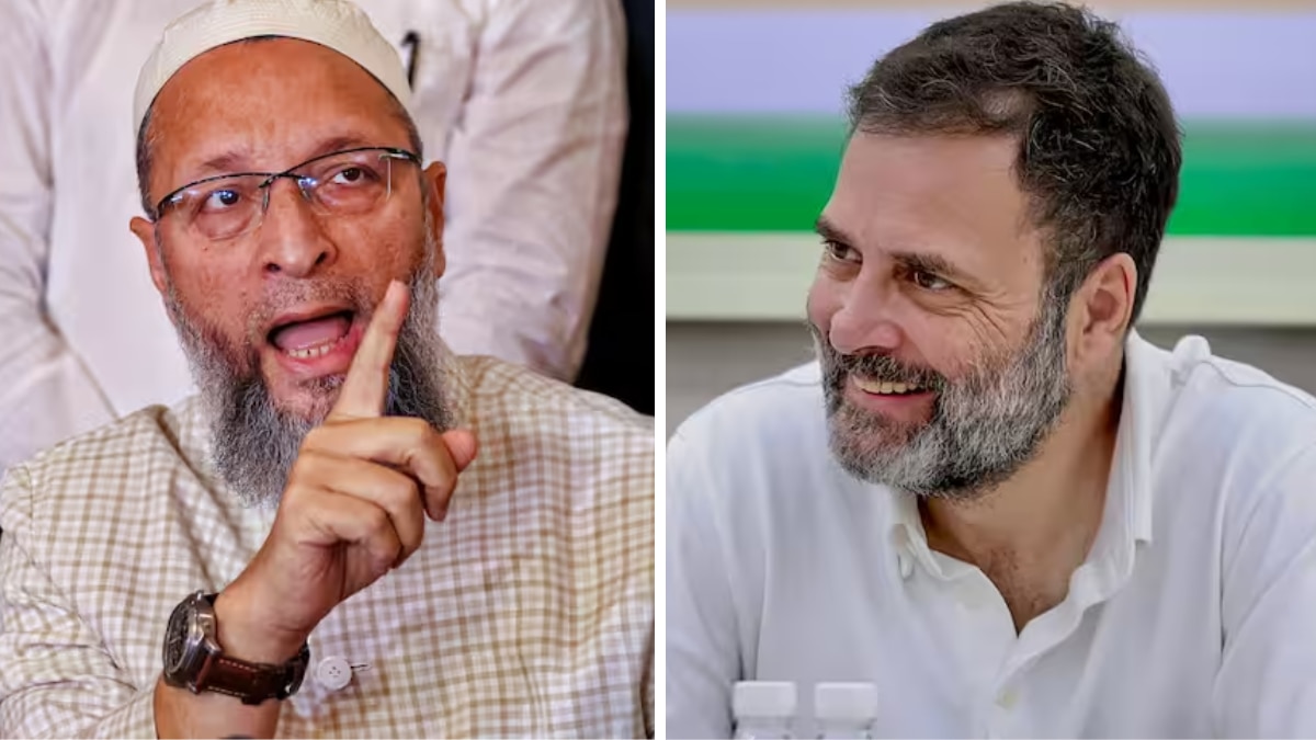 ओवैसी ने राहुल गांधी पर निशाना साधा 