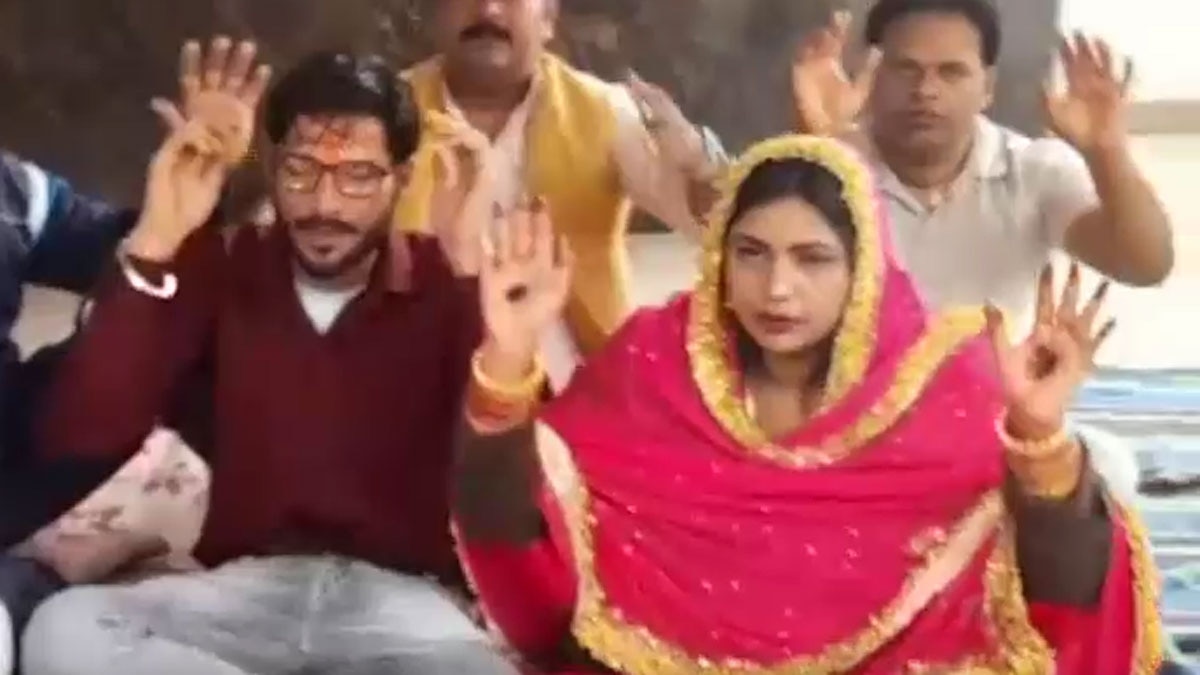 तीन लोगों ने मुस्मिल धर्म छोड़कर हिंदू धर्म अपनाया 