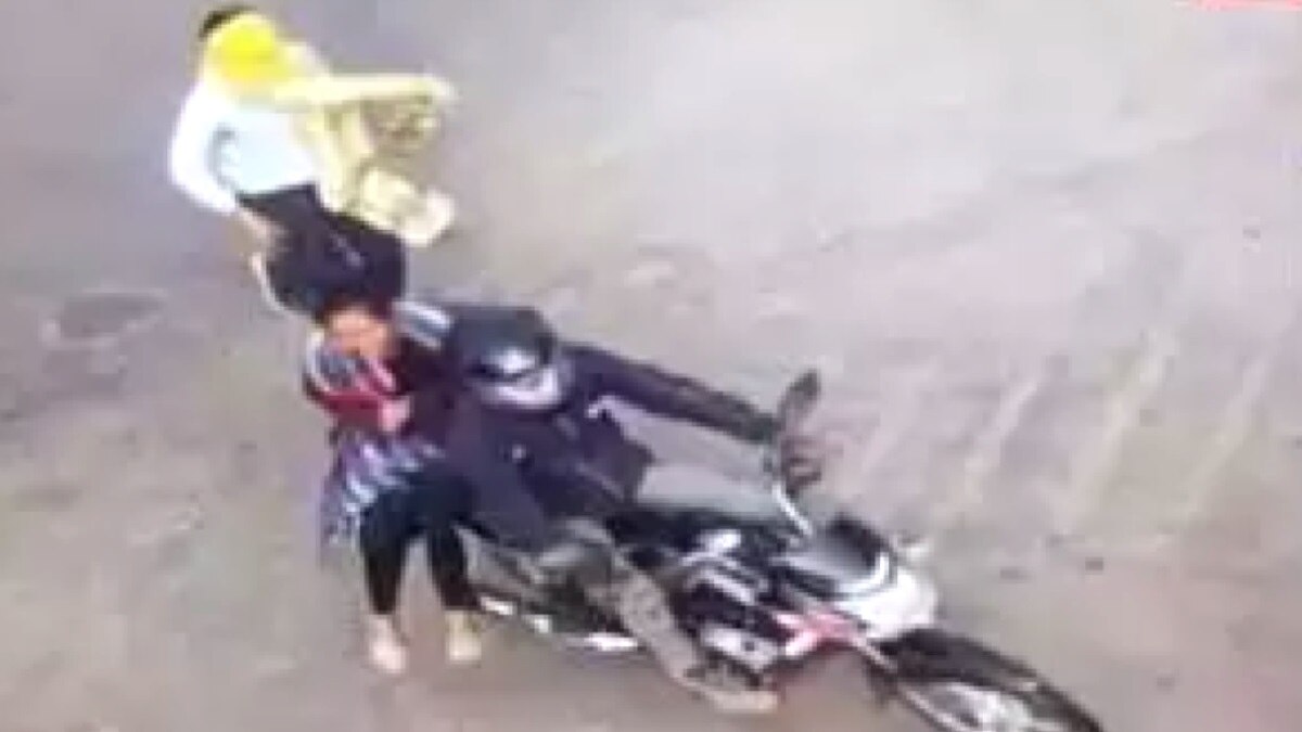 सीसीटीवी कैमरे में कैद हुई थी अपहरण की वारदात. 