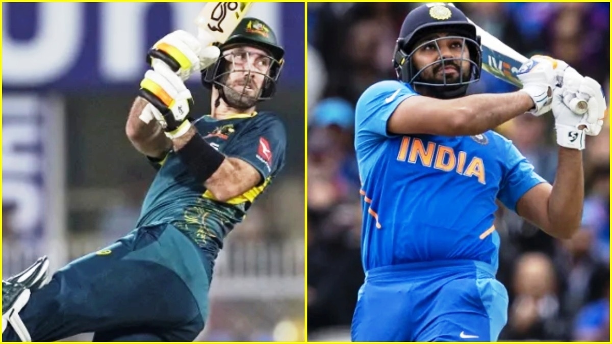 ग्लेन मैक्सवेल और रोह‍ित शर्मा (गेटी)