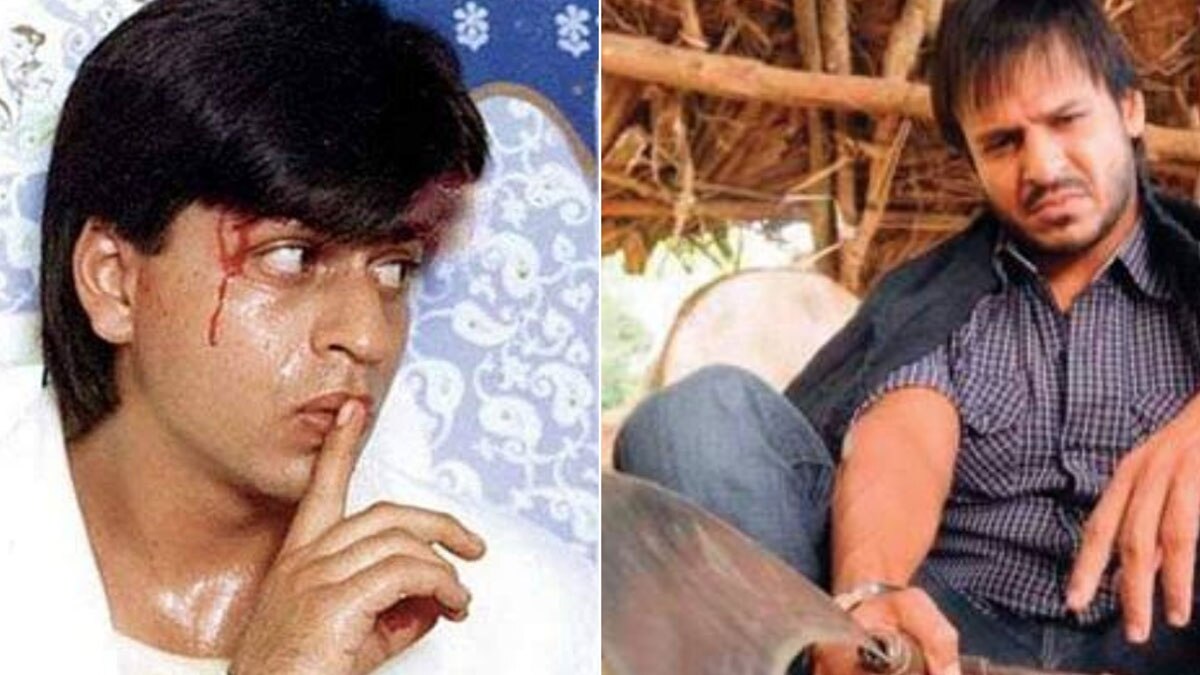 'अंजाम' में शाहरुख खान, 'रक्त चरित्र' में विवेक ओबेरॉय 
