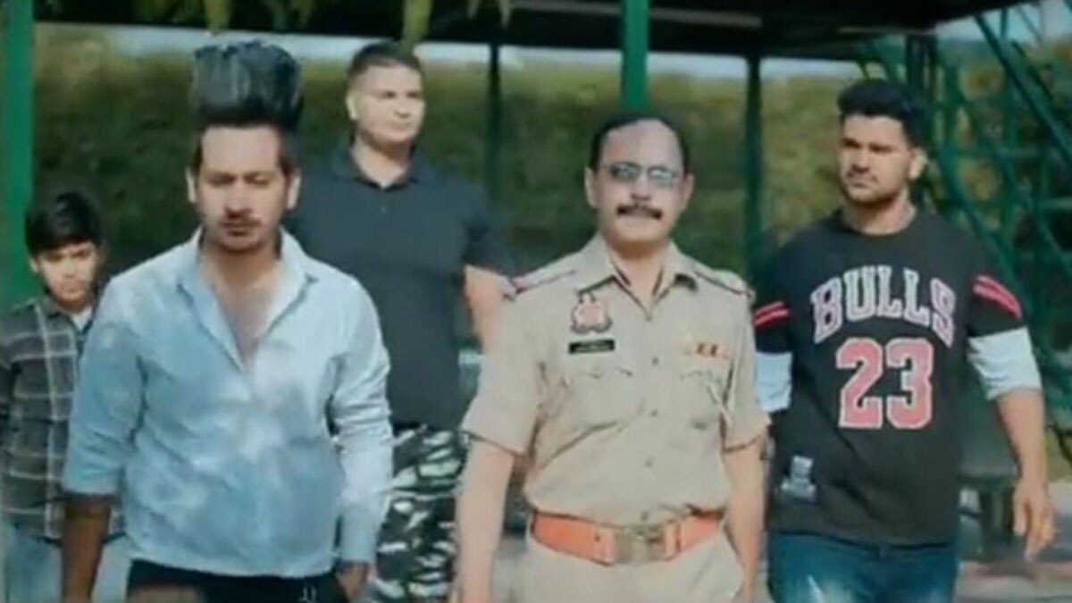 Reel बनाने के आरोपी में कोतवाल लाइन हाजिर 