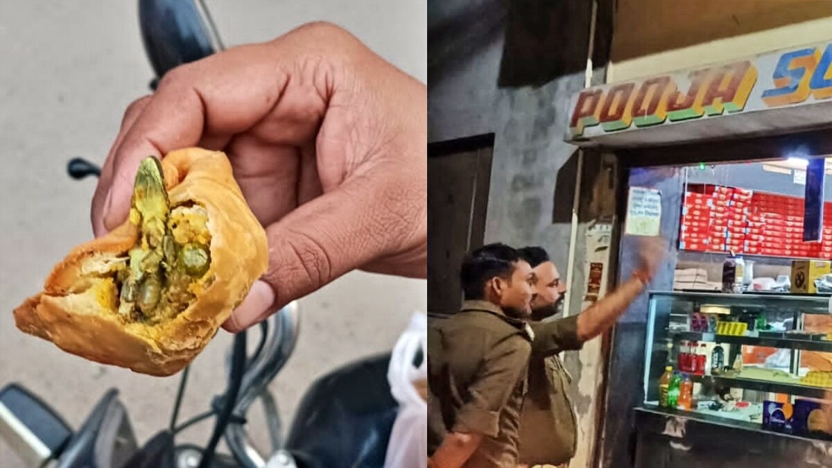 हापुड़: समोसे से छिपकली निकलने का मामला 