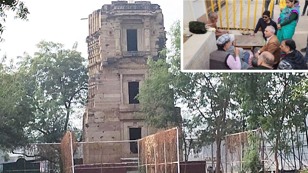 सिंधिया स्कूल परिसर में जैन मंदिर के दर्शन पर हंगामा. 