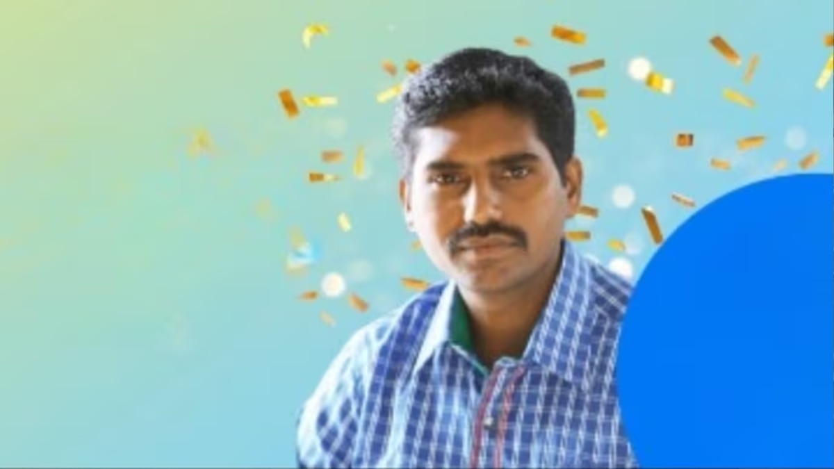 श्रीजू ने लकी ड्रा में 45 करोड़ रुपये जीते (फोटो: mahzooz.ae)