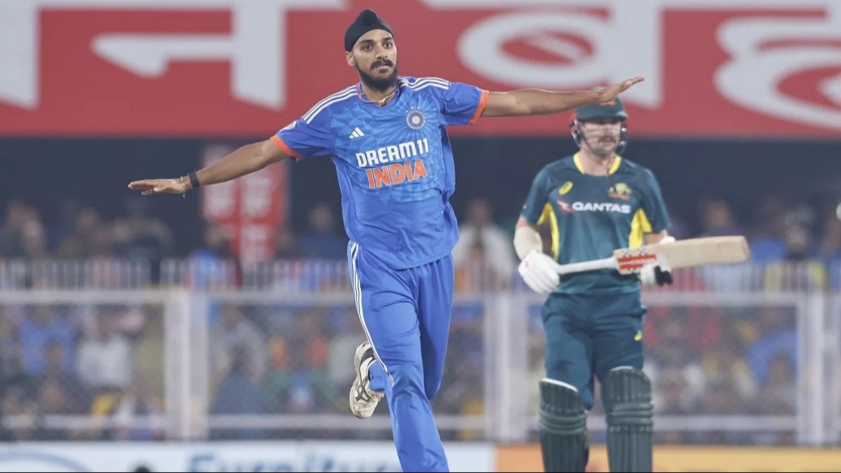 भारतीय तेज गेंंदबाज अर्शदीप सिंह.