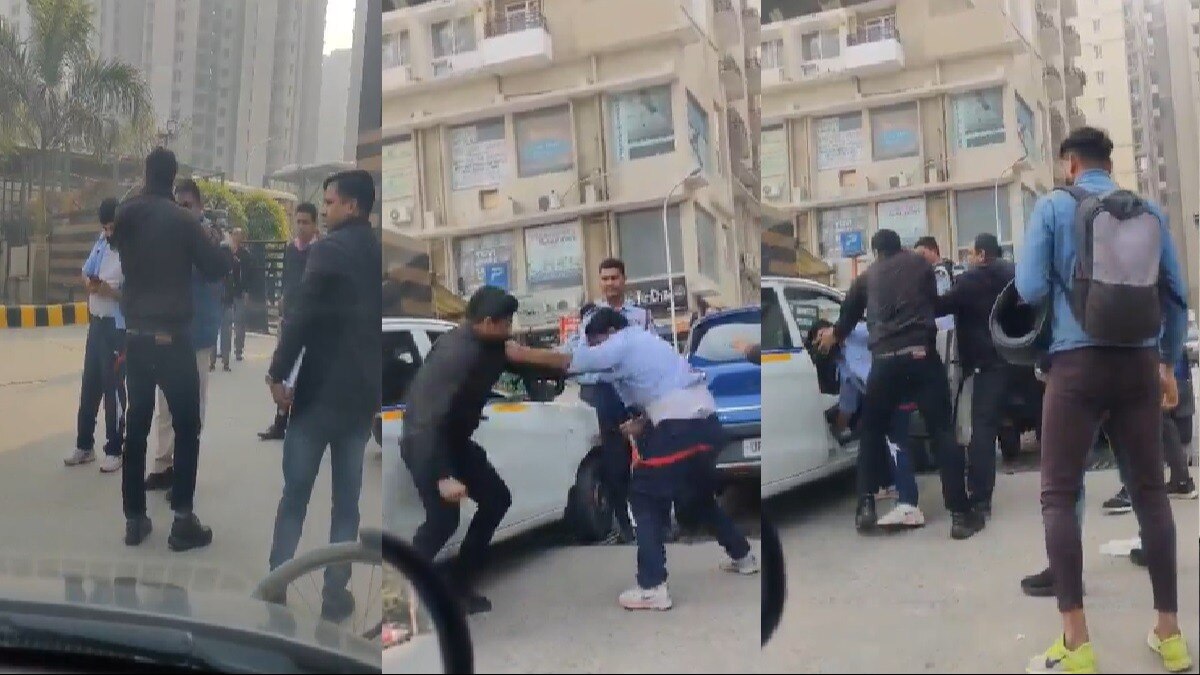 स्टेलर जीवन सोसाइटी के बाहर कैब ड्राइवर की पिटाई.