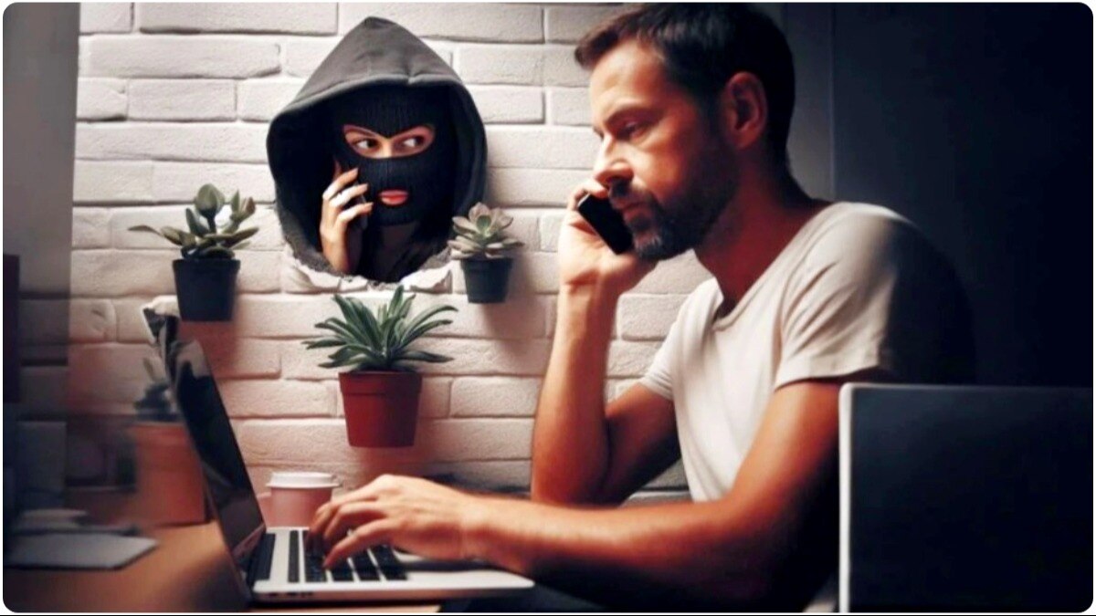 Cyber Crime में रिटायर ऑफिसर को ठगा. 