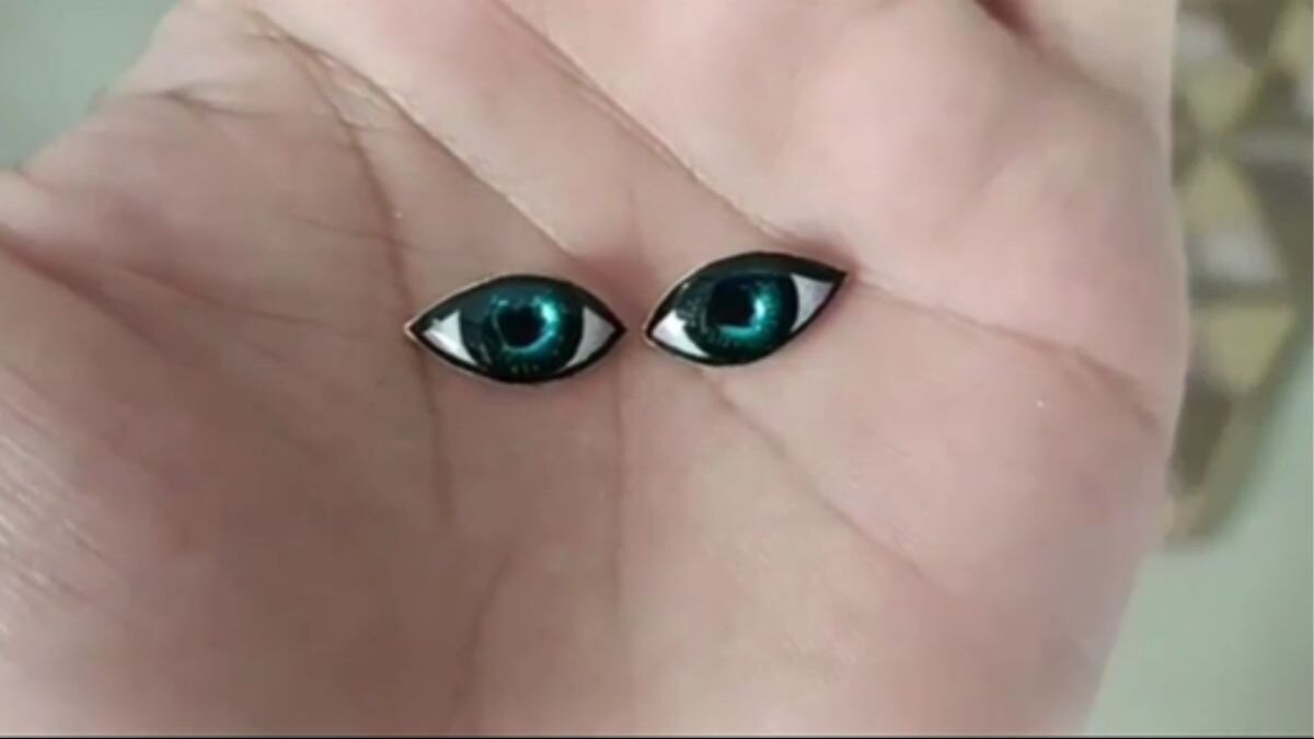 युवा आर्टिस्ट ने तैयार किए रामलला के नेत्र. 