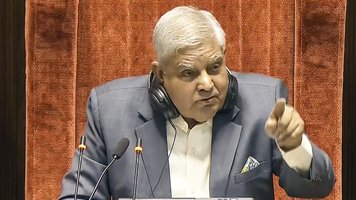 उपराष्ट्रपति जगदीप धनखड़. (PTI)